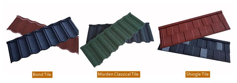 Sand Coated Roofing Tiles